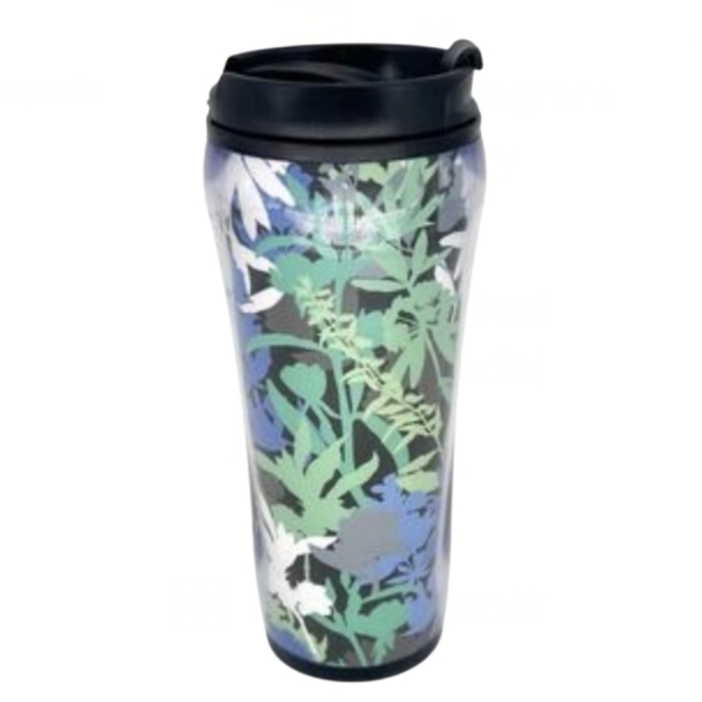 Vera Bradley Floral Travel Mug with Lid